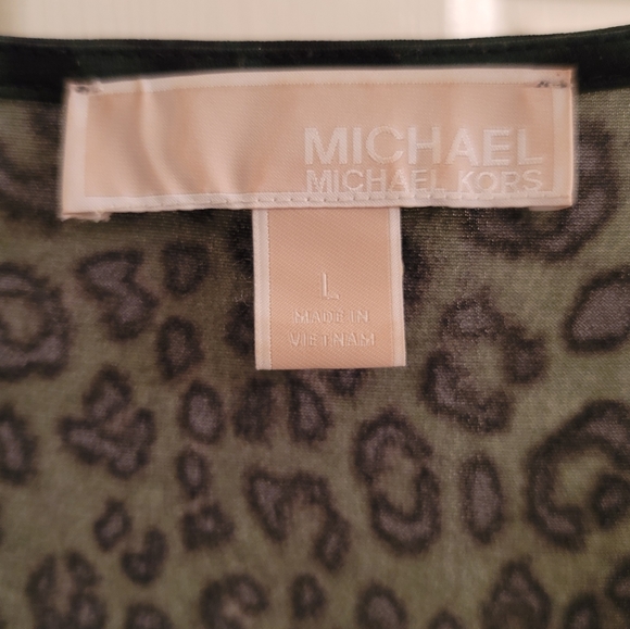 Michael Kors Panther Print Dress - Picture 4 of 5